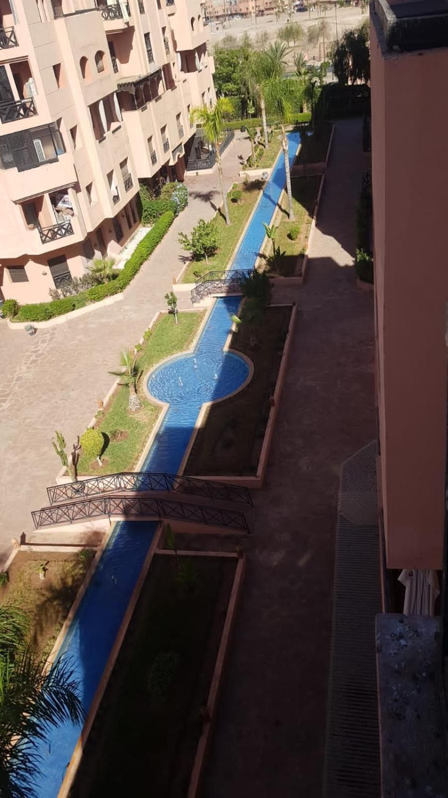 Un Moderne Chic Appartement Vue Sur Piscine Marrakesh Ngoại thất bức ảnh